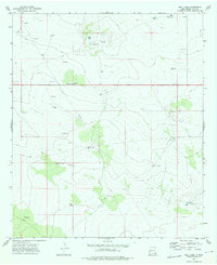 Bell Lake 1973 topographic map thumbnail