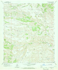 Bell Mountain 1963 topographic map thumbnail