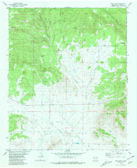 Bell Peak 1981 topographic map thumbnail