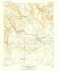 Bernal 1890 topographic map thumbnail