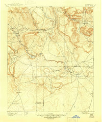 Bernal 1894 topographic map thumbnail