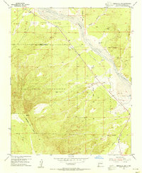 Bernalillo NW 1953 topographic map thumbnail