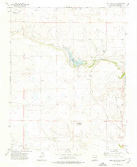 Bible Top Butte 1972 topographic map thumbnail