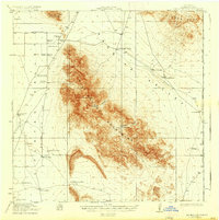 Big Hatchet Peak 1918 topographic map thumbnail