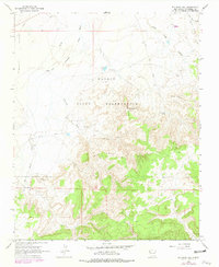 Big Rock Hill 1963 topographic map thumbnail