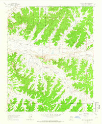 Billy Rice Canyon 1963 topographic map thumbnail