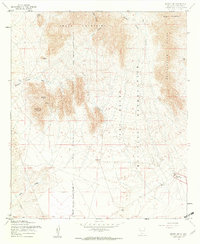 Bishop Cap 1955 topographic map thumbnail