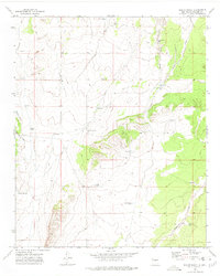 Bishop Ranch 1972 topographic map thumbnail