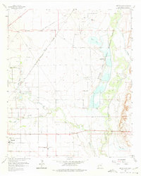 Bitter Lake 1962 topographic map thumbnail