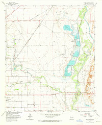 Bitter Lake 1962 topographic map thumbnail