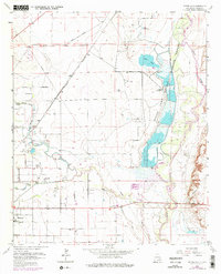 Bitter Lake 1962 topographic map thumbnail