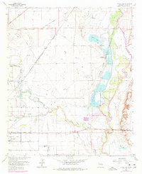 Bitter Lake 1962 topographic map thumbnail