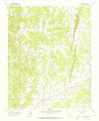 Bixler Ranch 1963 topographic map thumbnail
