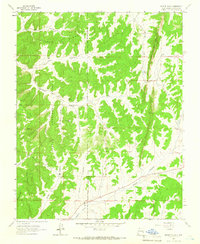 Bixler Ranch 1963 topographic map thumbnail