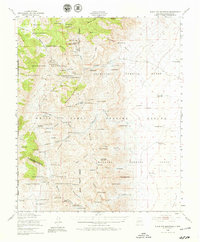 Black Top Mountain topographic map thumbnail