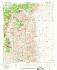 Black Top Mountain 1948 topographic map thumbnail
