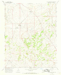 Blanco Trading Post 1966 topographic map thumbnail