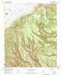 Bland 1953 topographic map thumbnail