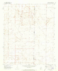 Bledsoe NE 1970 topographic map thumbnail