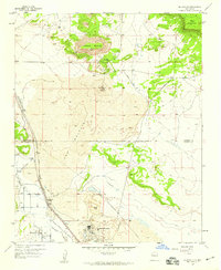 Bluewater 1957 topographic map thumbnail