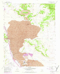 Bluewater 1957 topographic map thumbnail