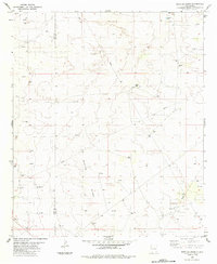 Bootleg Ridge 1984 topographic map thumbnail