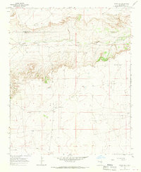 Borica SW 1966 topographic map thumbnail