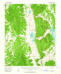 Boulder Lake 1955 topographic map thumbnail