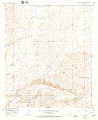 Box Canyon Ranch 1957 topographic map thumbnail