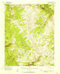 Brazos Peak 1955 topographic map thumbnail