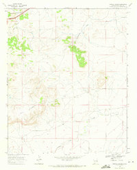 Briscoe Ranch 1968 topographic map thumbnail