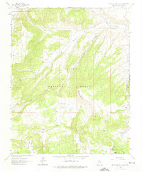 Broke Off Mountain 1963 topographic map thumbnail