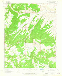 Broke Off Mountain 1963 topographic map thumbnail
