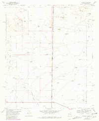 Bronco 1970 topographic map thumbnail