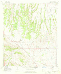 Buckhorn 1965 topographic map thumbnail