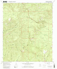 Bull Basin 1965 topographic map thumbnail