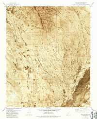 Bull Gap SW 1981 topographic map thumbnail