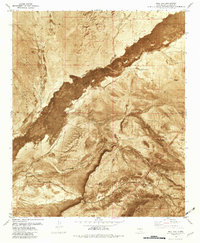 Bull Gap 1981 topographic map thumbnail