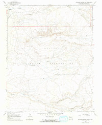 Burnham Trading Post 1966 topographic map thumbnail