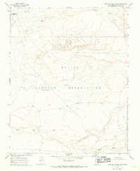 Burnham Trading Post 1966 topographic map thumbnail