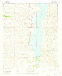 Caballo 1961 topographic map thumbnail