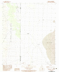 Cabin Wells 1983 topographic map thumbnail