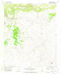 Cabra Hill 1972 topographic map thumbnail