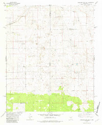 Camaleon Draw East 1981 topographic map thumbnail