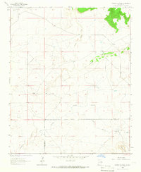 Canada Colorado 1964 topographic map thumbnail