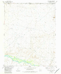 Canal Creek 1983 topographic map thumbnail