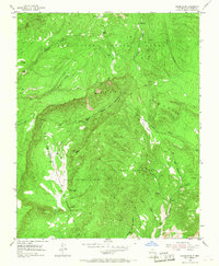 Canjilon SE 1953 topographic map thumbnail