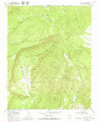 Canjilon SE 1953 topographic map thumbnail
