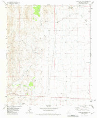 Canon Agua Buena 1981 topographic map thumbnail