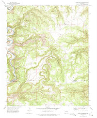 Canon Encierro 1971 topographic map thumbnail